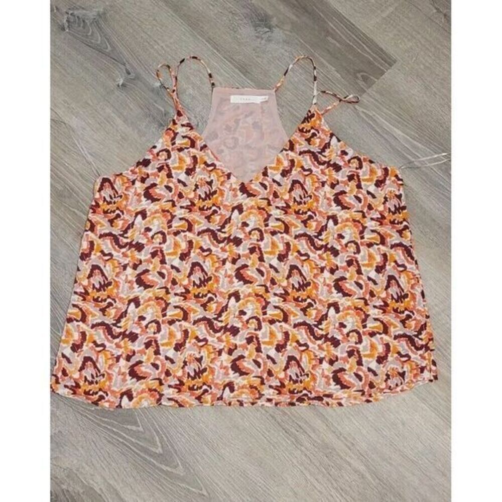Lush‎ Women's Floral Lined Tank Top Size XL